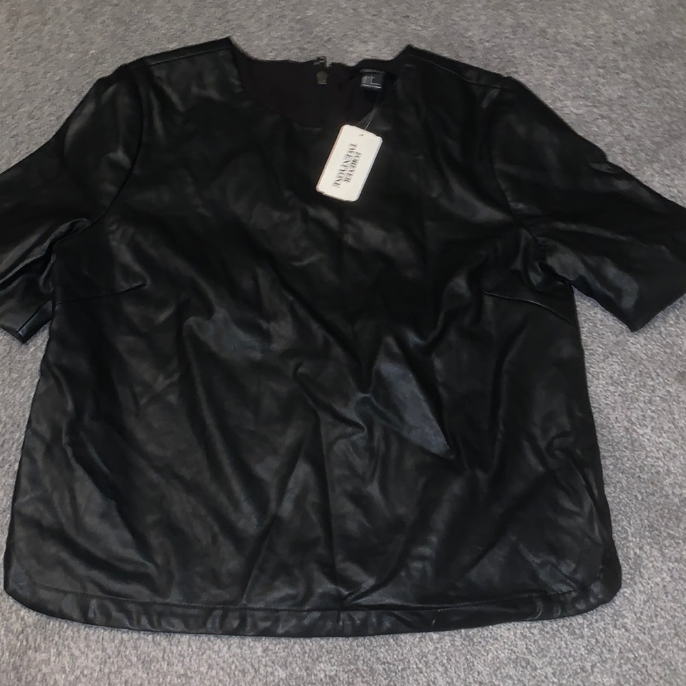 leather shirt